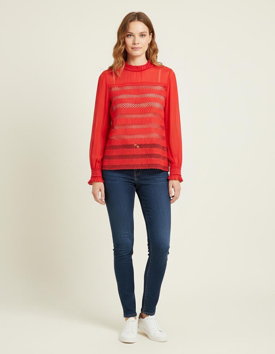 Top Brodé - Taille S/36