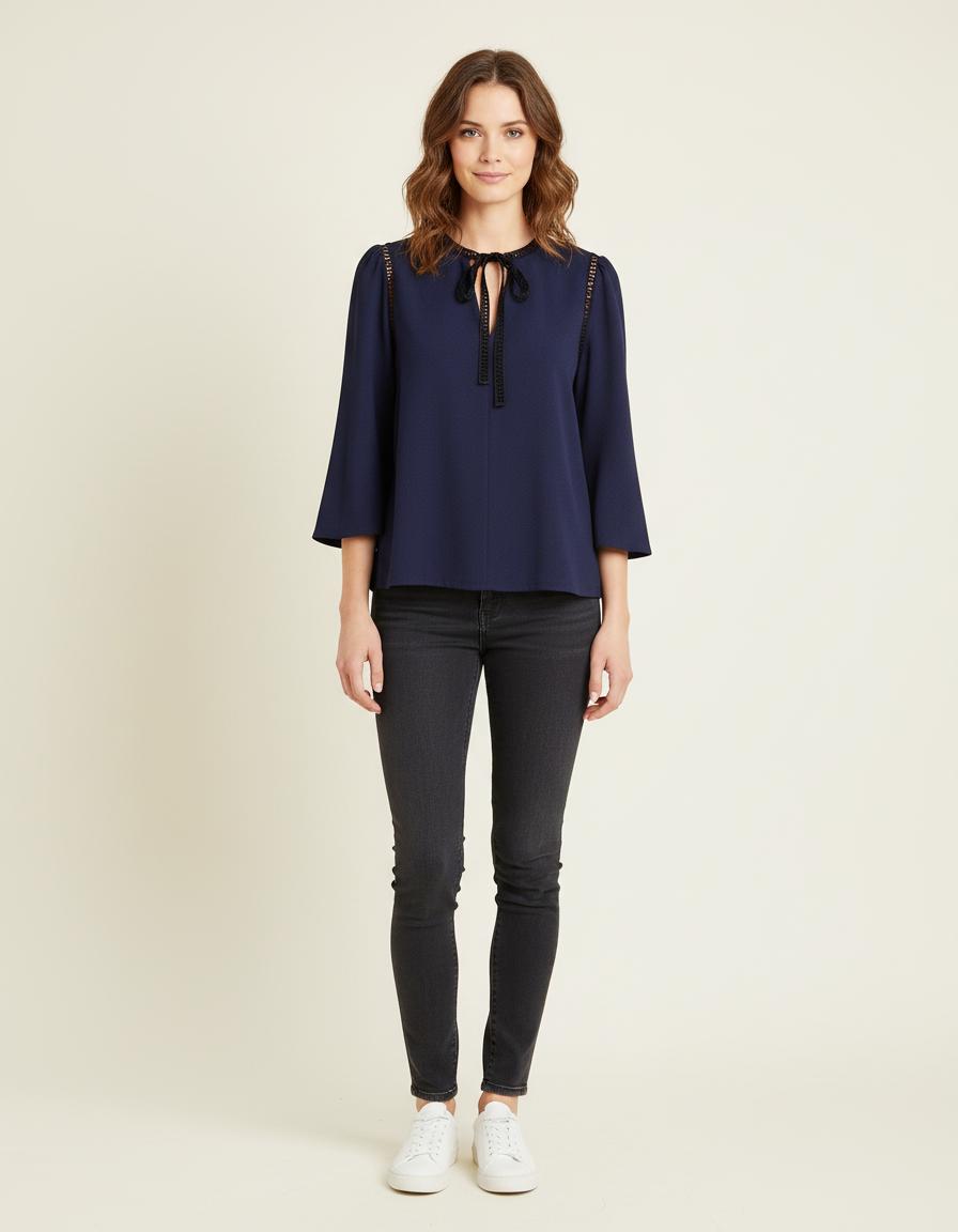 Blouse Avec Galon - Taille S/36