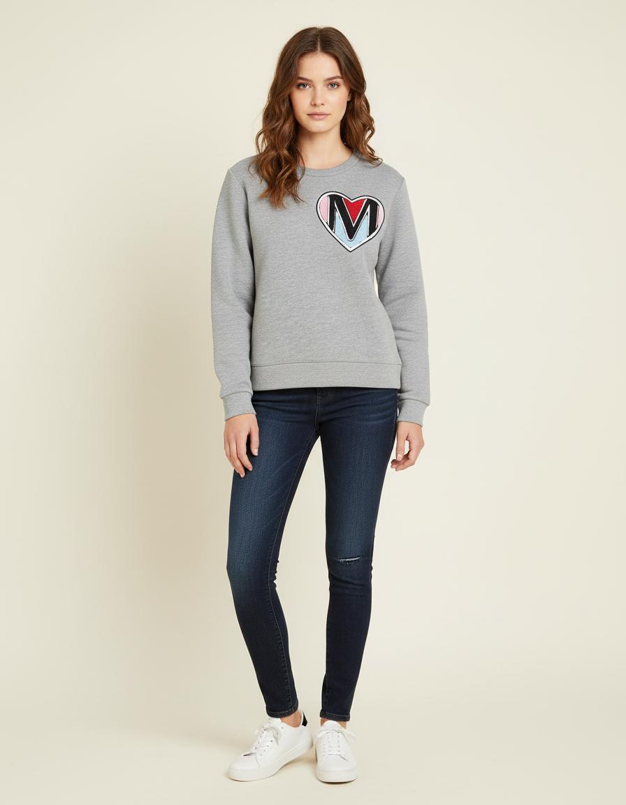 Sweat Et Néoprène Avec Écusson Brodé - Taille S/36