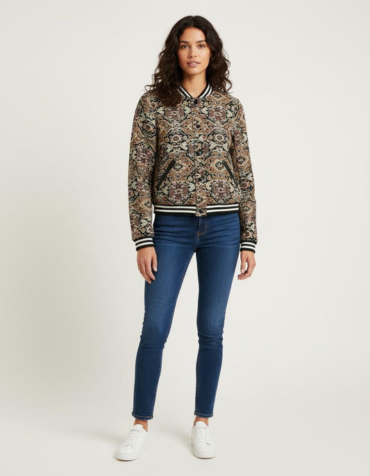 Blouson et Jacquardâ - Taille M/38