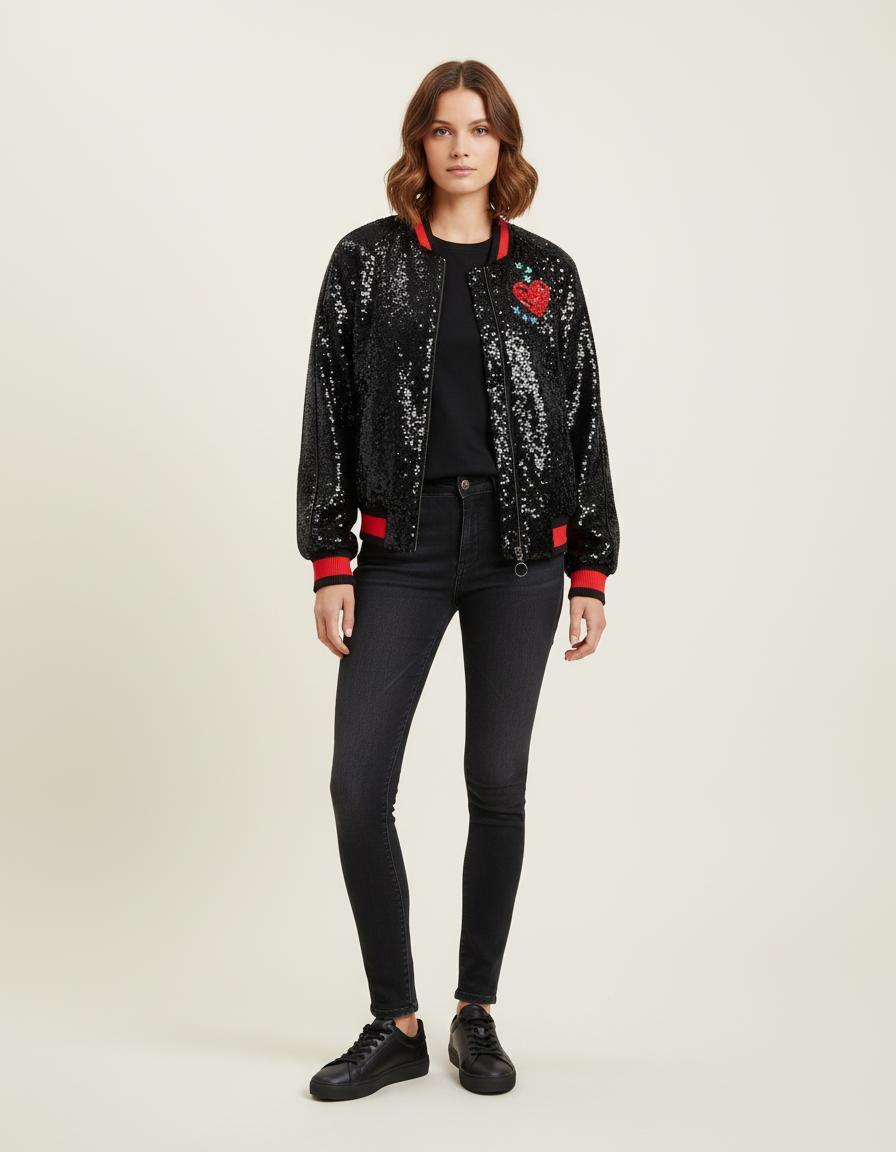 Teddy En Sequins - Taille S/36