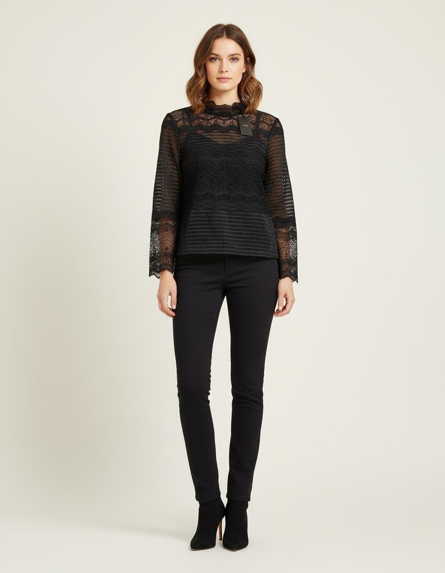 Top Court En Dentelleâ - Taille S/36