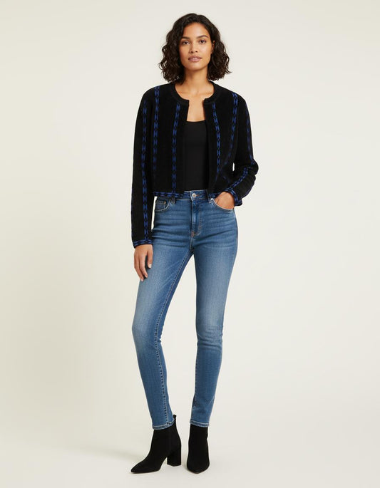 Cardigan Court Avec Galons - Taille S/36