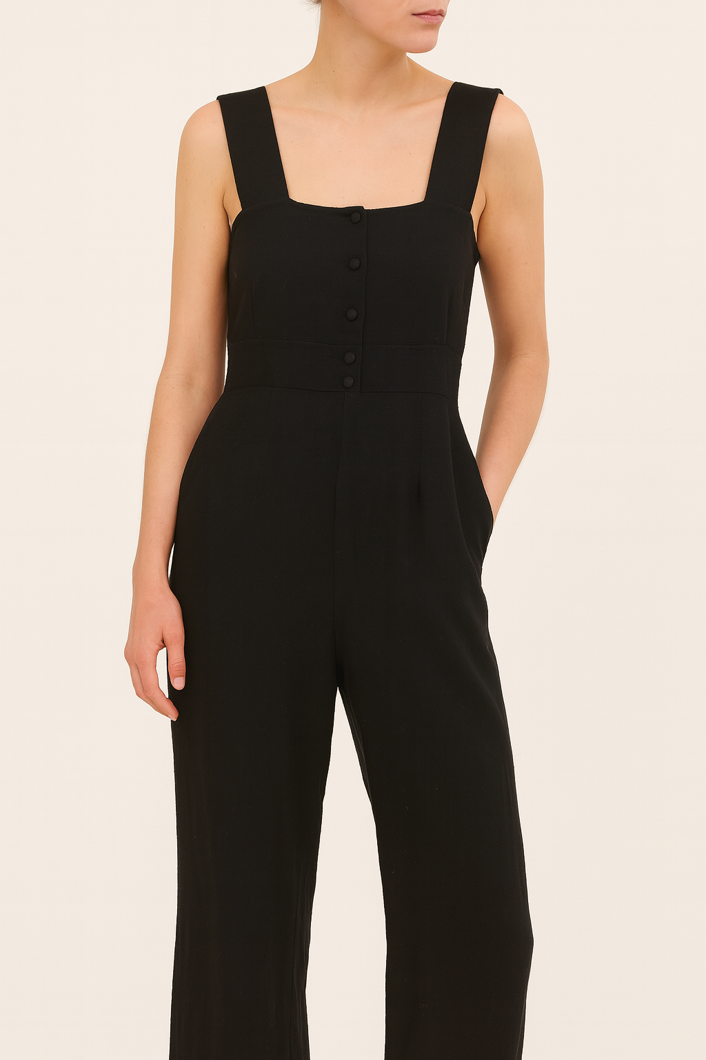 Salopette Noire - Taille S/36