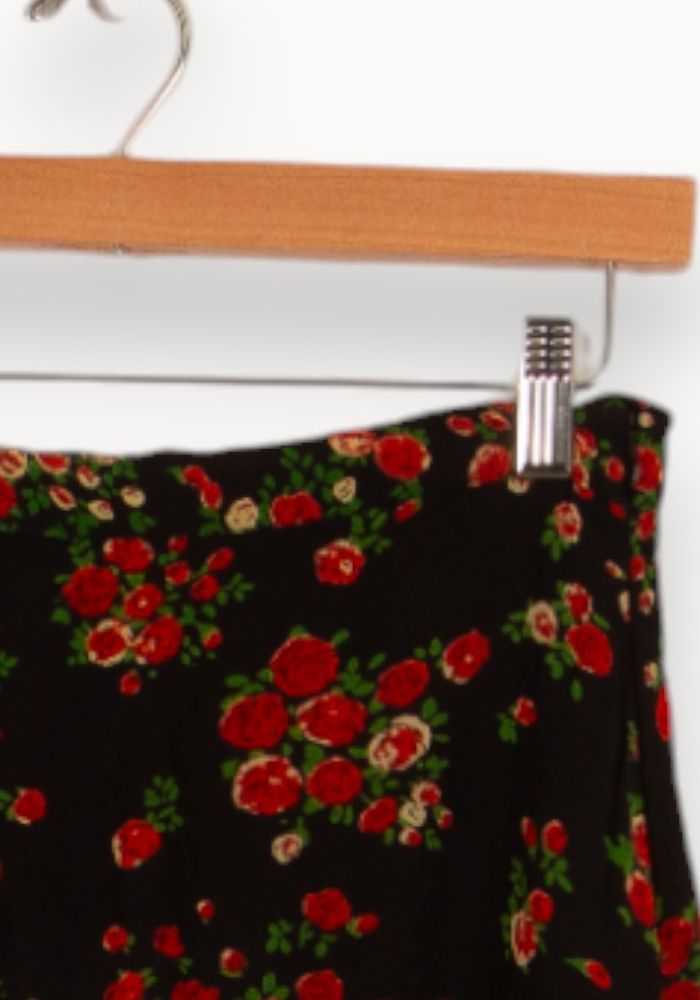 Jupe Noire et Rouge - Taille S/36