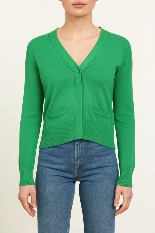 Cardigan Vert - Taille S/36