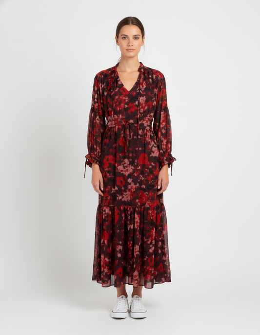 Robe multicolore - Taille XS/34