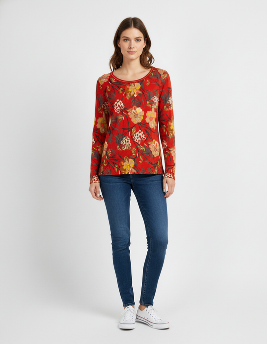 T-shirt multicolore - Taille S/36