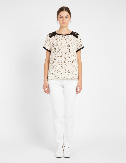 Blouse multicolore - Taille L/40