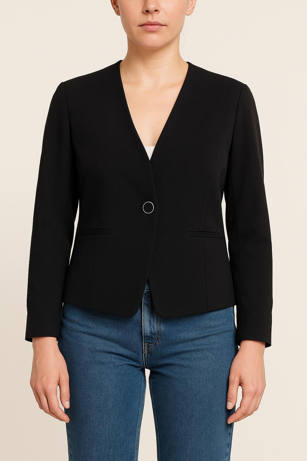 Veste De Tailleur Bleue - Taille M/38