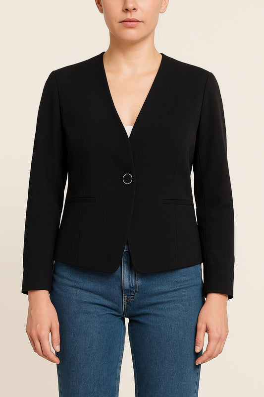 Veste De Tailleur Bleue - Taille M/38