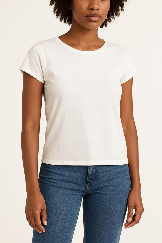 T-shirt Blanc - Taille XS/34