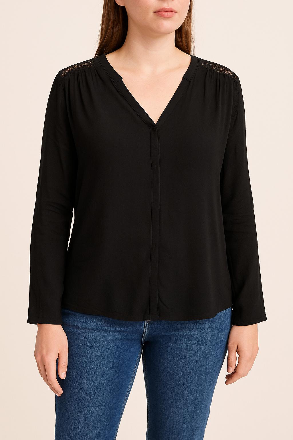 Blouse Noire - Taille L/40