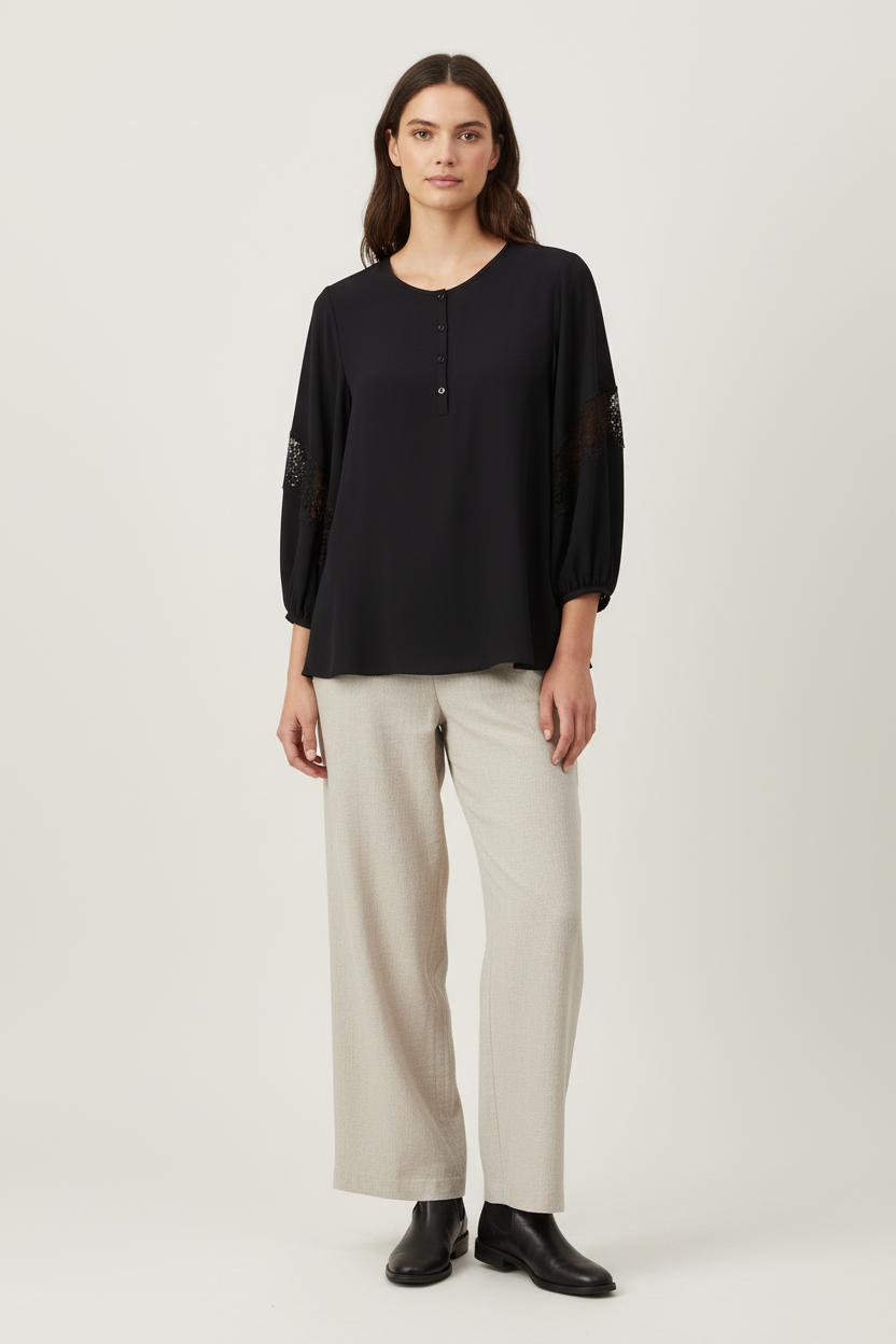 Blouse noire - Taille L/40