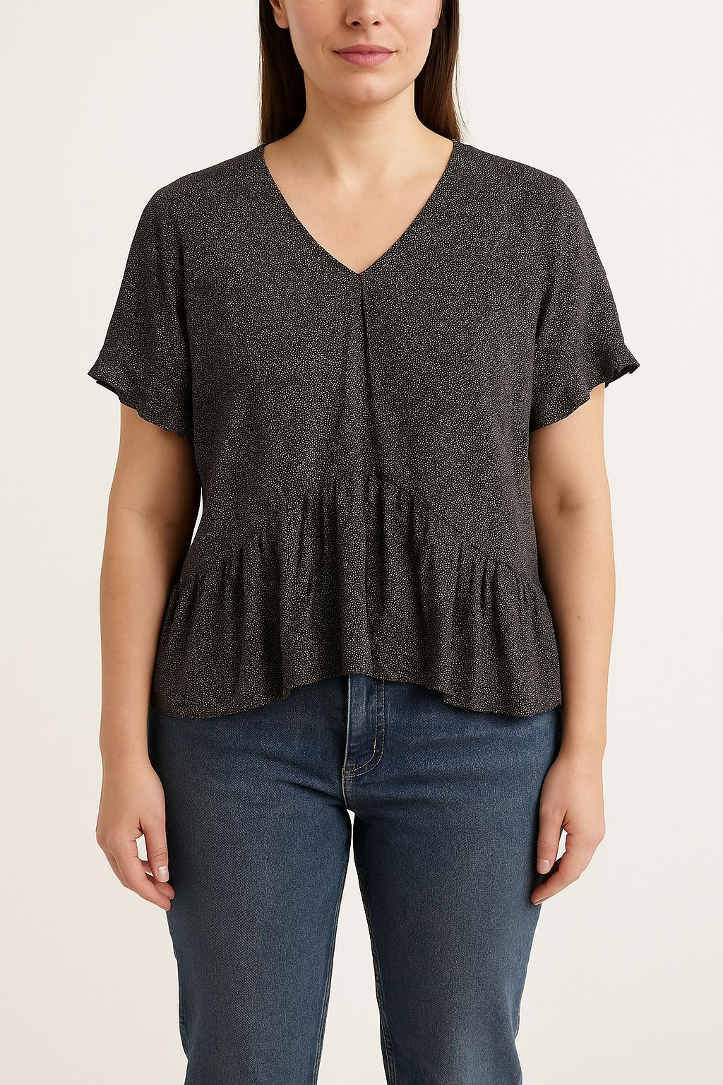 Blouse noire - Taille L/40