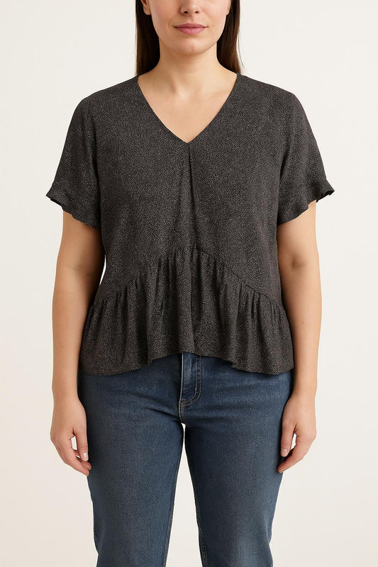 Blouse noire - Taille L/40