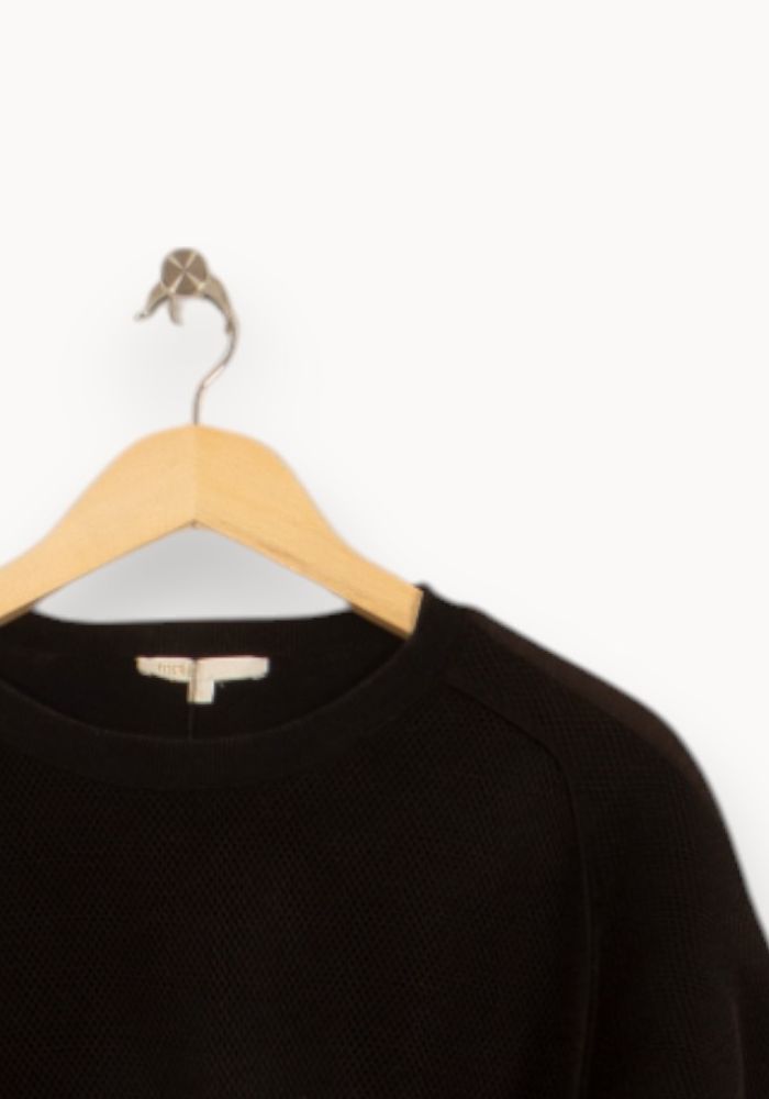 Sweat-shirt noir - Taille M/38