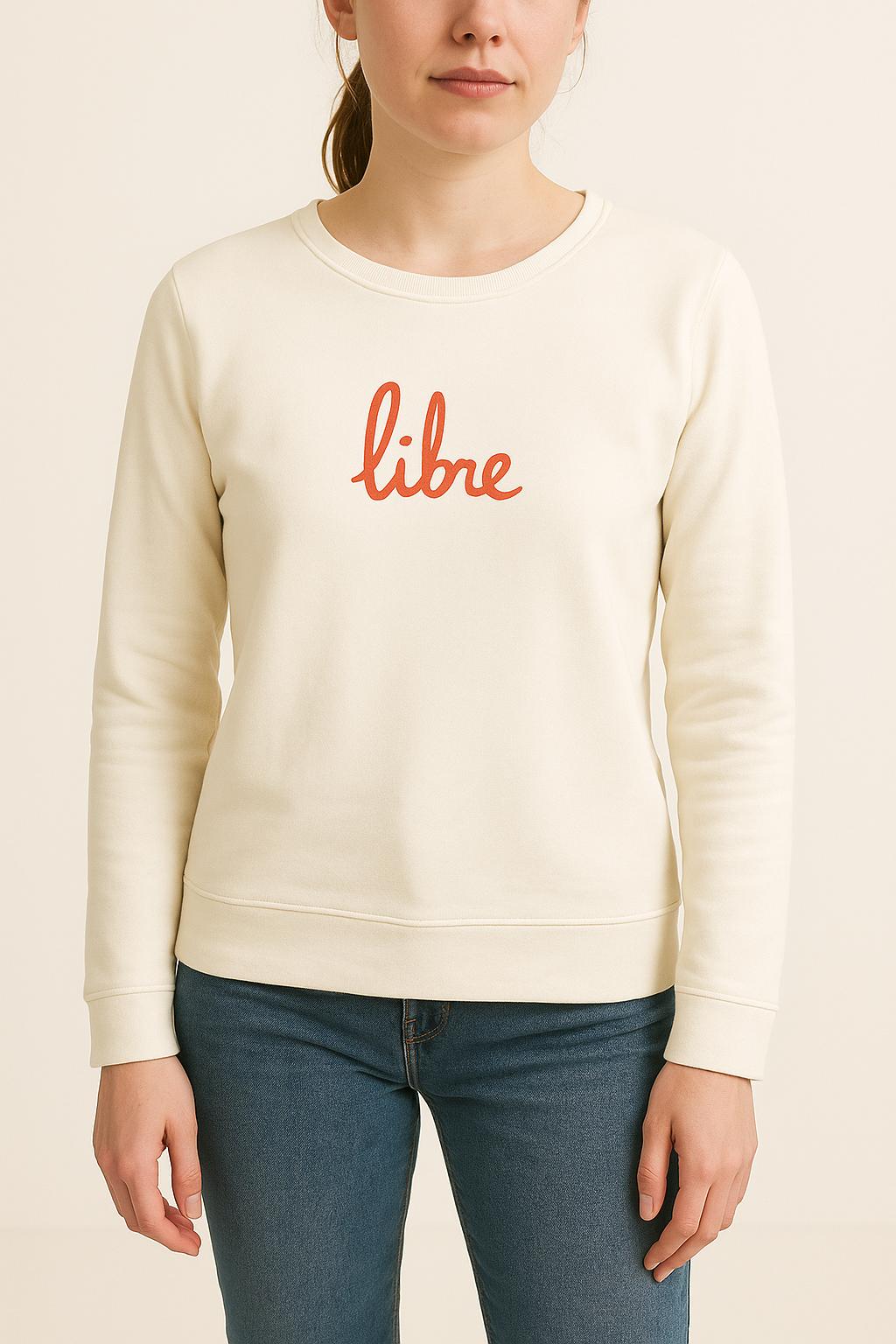 Sweat-shirt blanc - Taille S/36