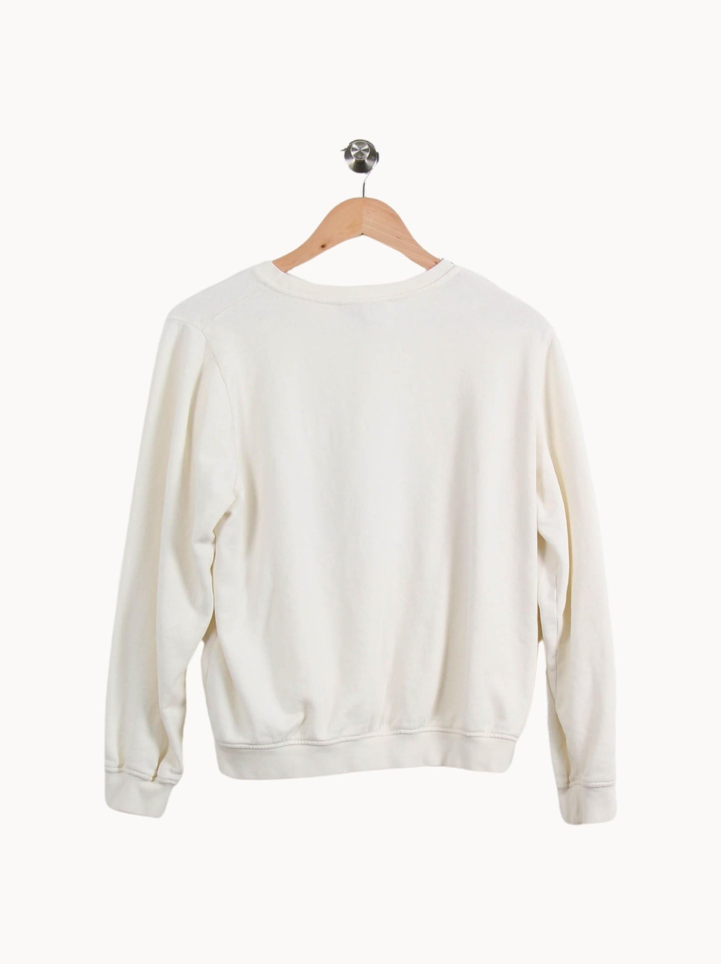 Sweat-shirt blanc - Taille XS/34