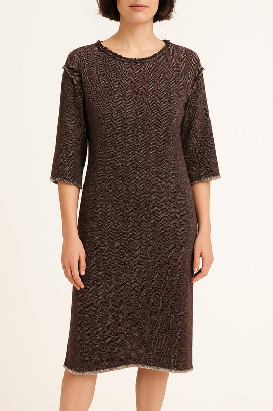 Robe Longue Multicolore - Taille M/38