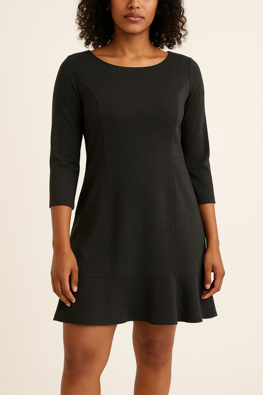 Robe Courte Grise - Taille L/40