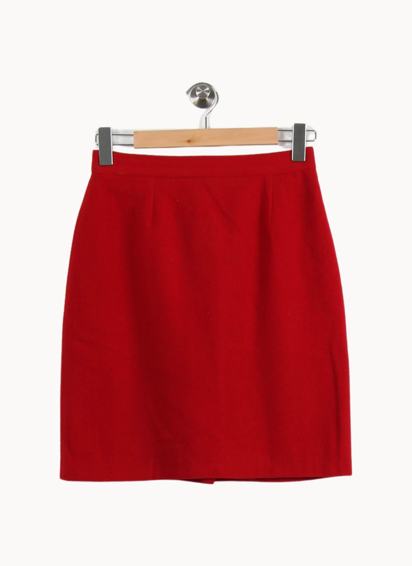 Jupe Droite Rouge - Taille L/40