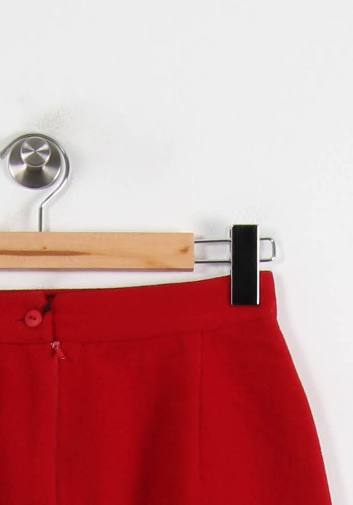 Jupe Droite Rouge - Taille L/40