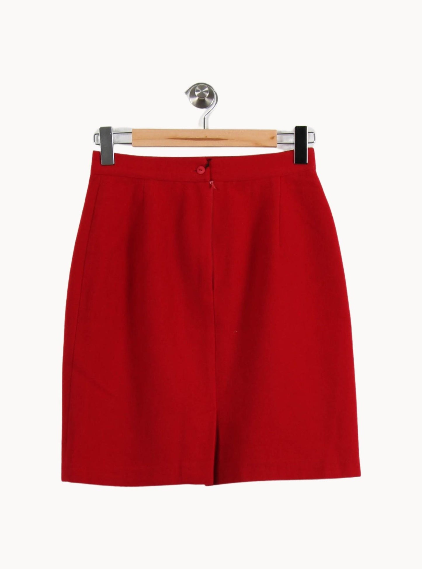 Jupe Droite Rouge - Taille L/40