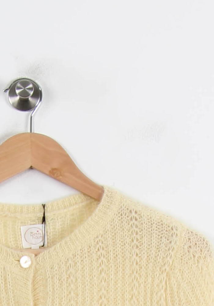 Cardigan Jaune - Taille XS/34
