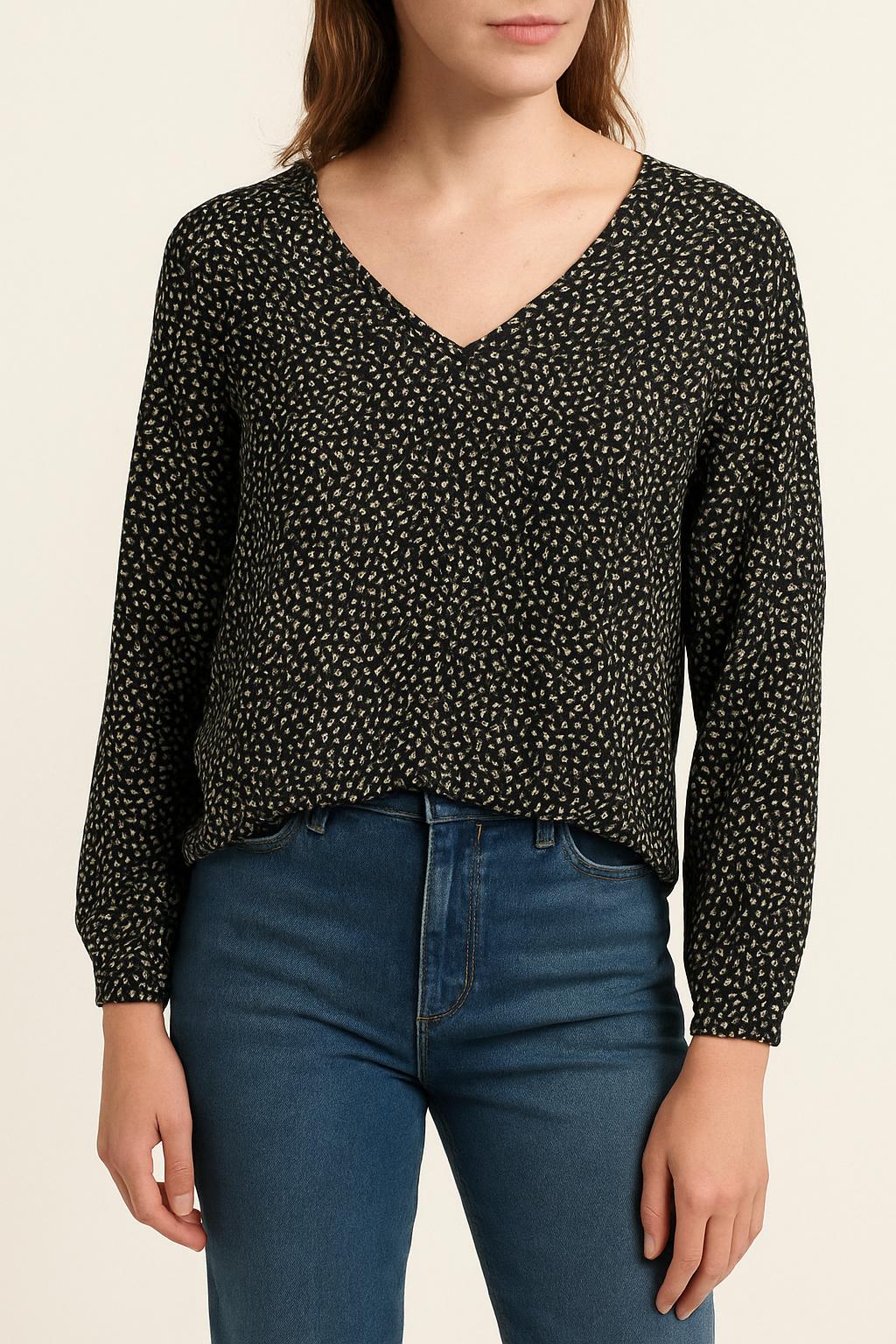 Pull Noir et Blanc - Taille M/38