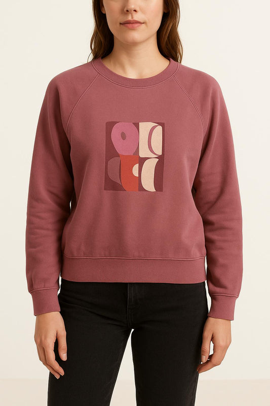 Sweatshirt Bordeaux - Taille S/36