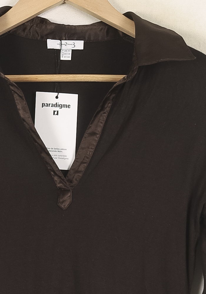 Polo Marron - Taille M/38