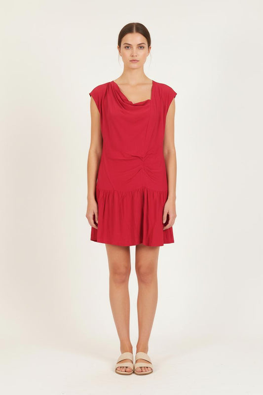 Robe Courte Rouge - Taille M/38