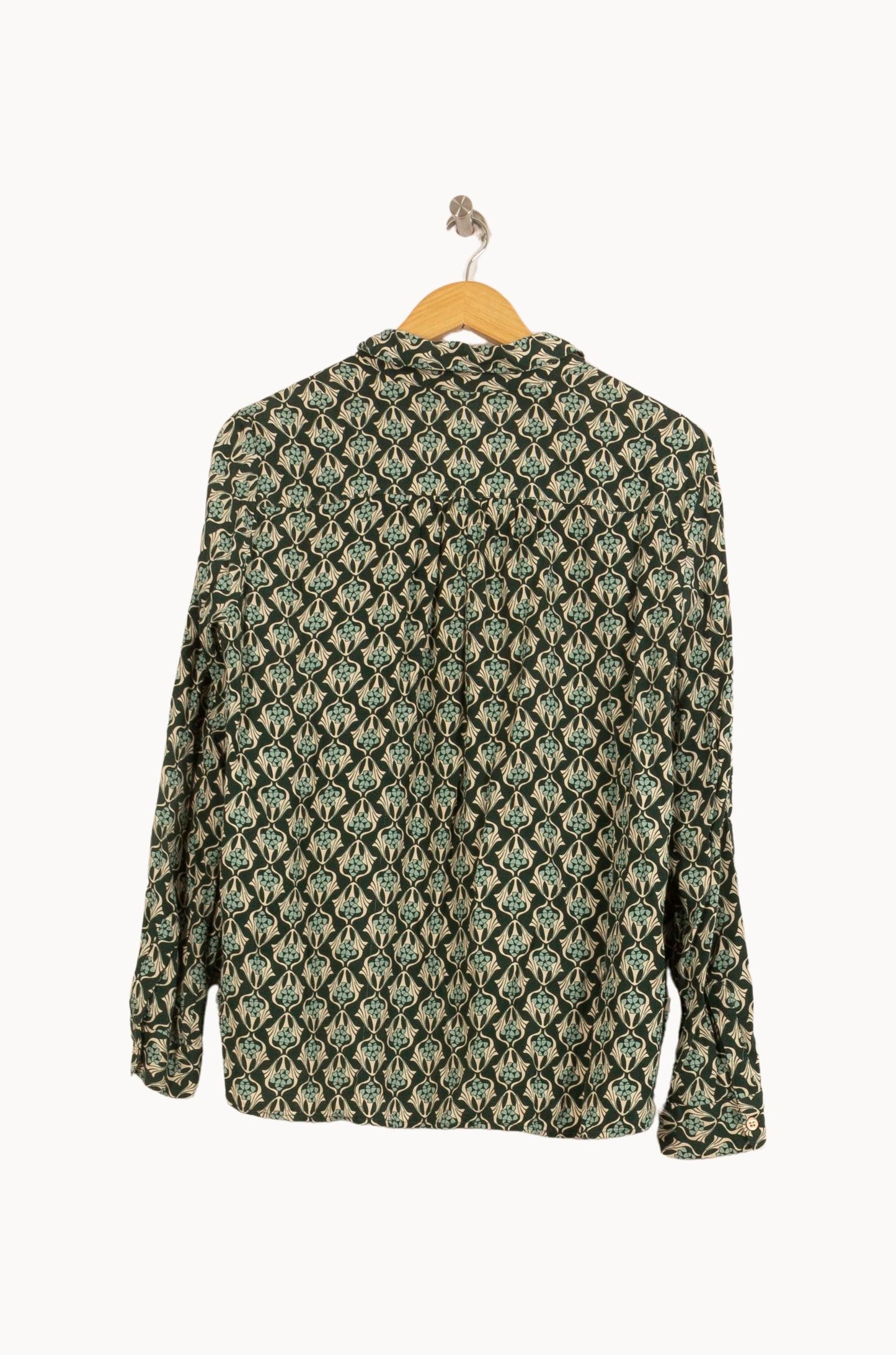 Chemise Verte et Beige - Taille XXL/44