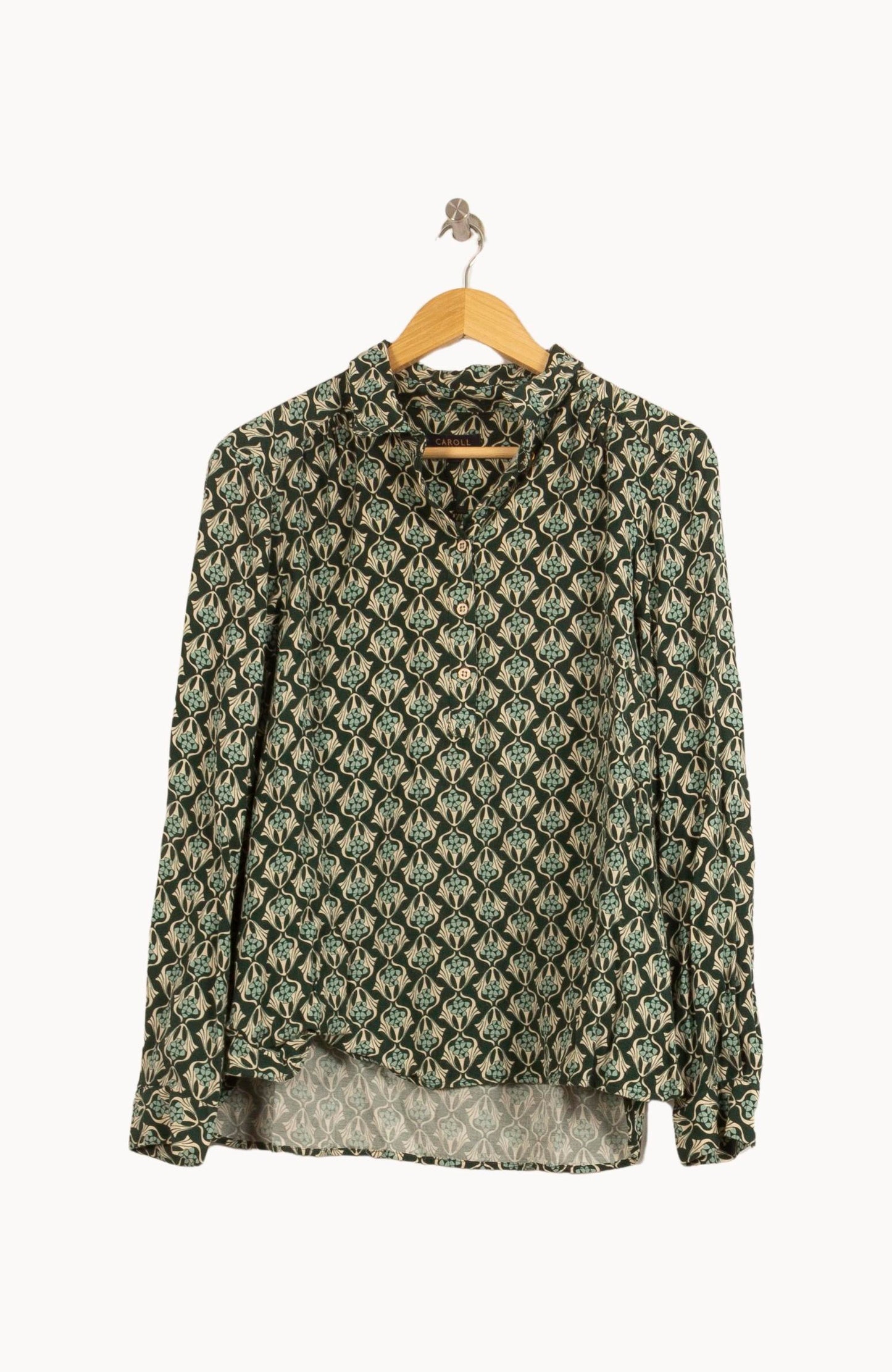 Chemise Verte et Beige - Taille XXL/44