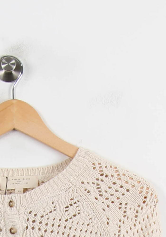 Cardigan Blanc - Taille XS/34