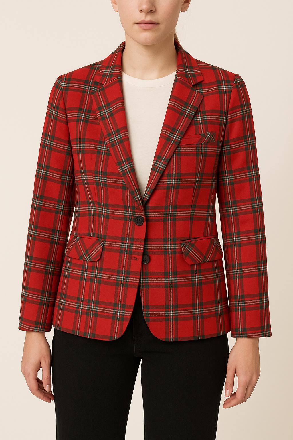 Blazer Rouge et Vert - Taille M/38