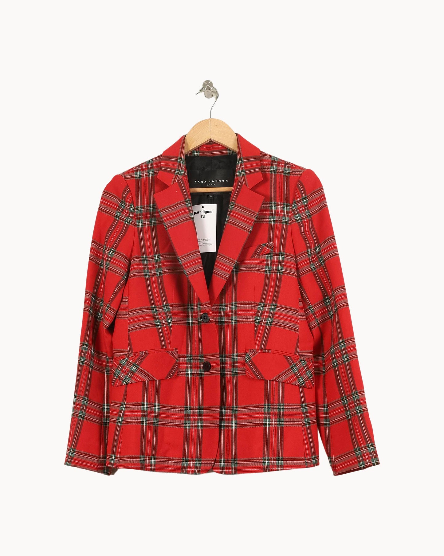 Blazer Rouge et Vert - Taille M/38