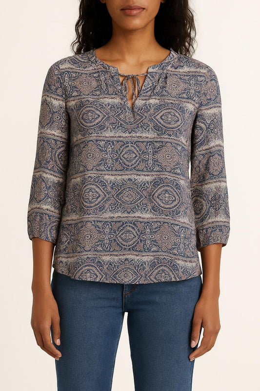 Blouse multicolore - Taille S/36