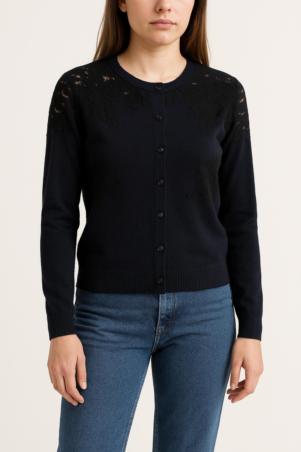 Cardigan Bleu - Taille XS/34