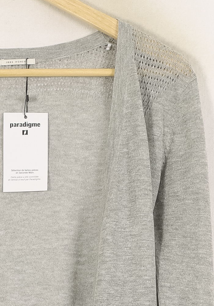 Cardigan Gris - Taille XS/34