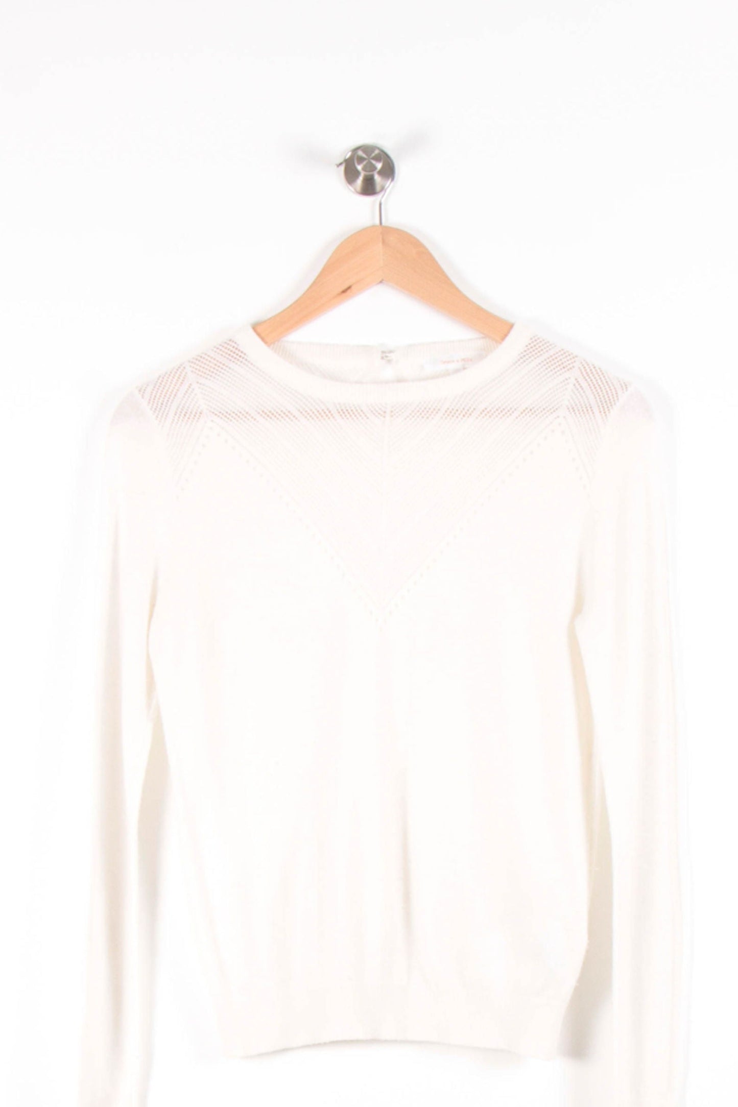 Pull Fin Blanc - Taille S/36