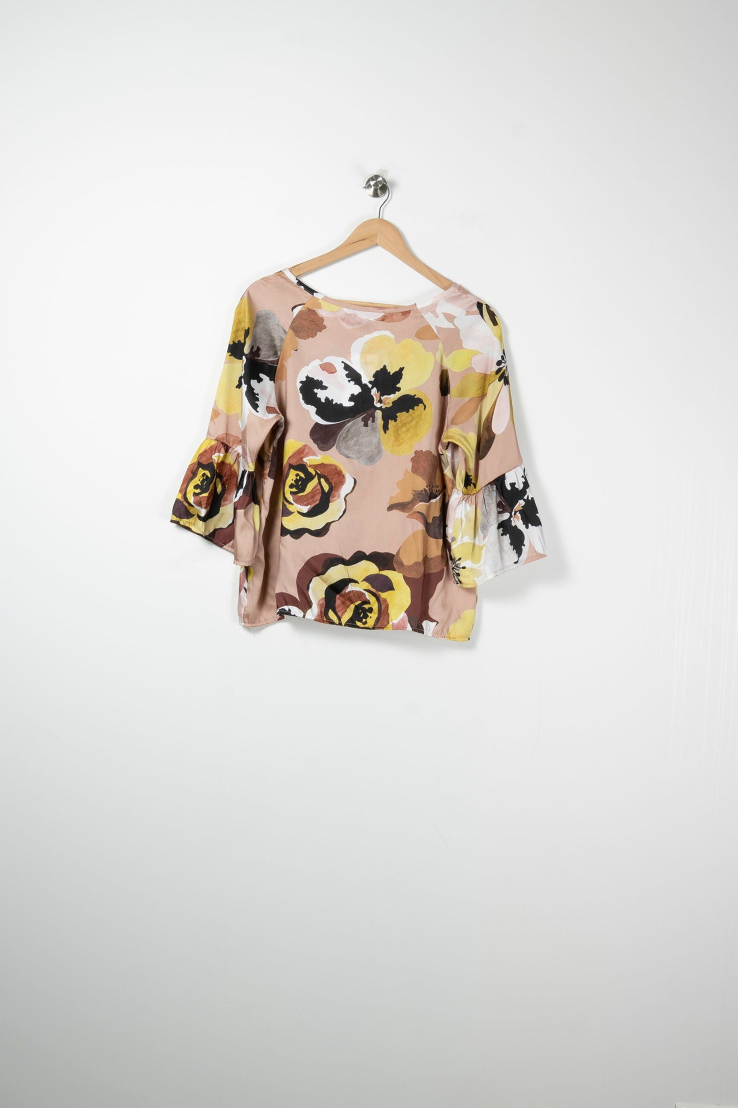 Blouse rose à motifs - Taille XL/42