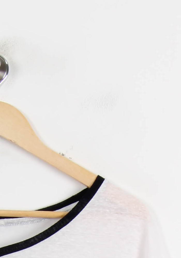 Tee-shirt Blanc et Noir - Taille M/38