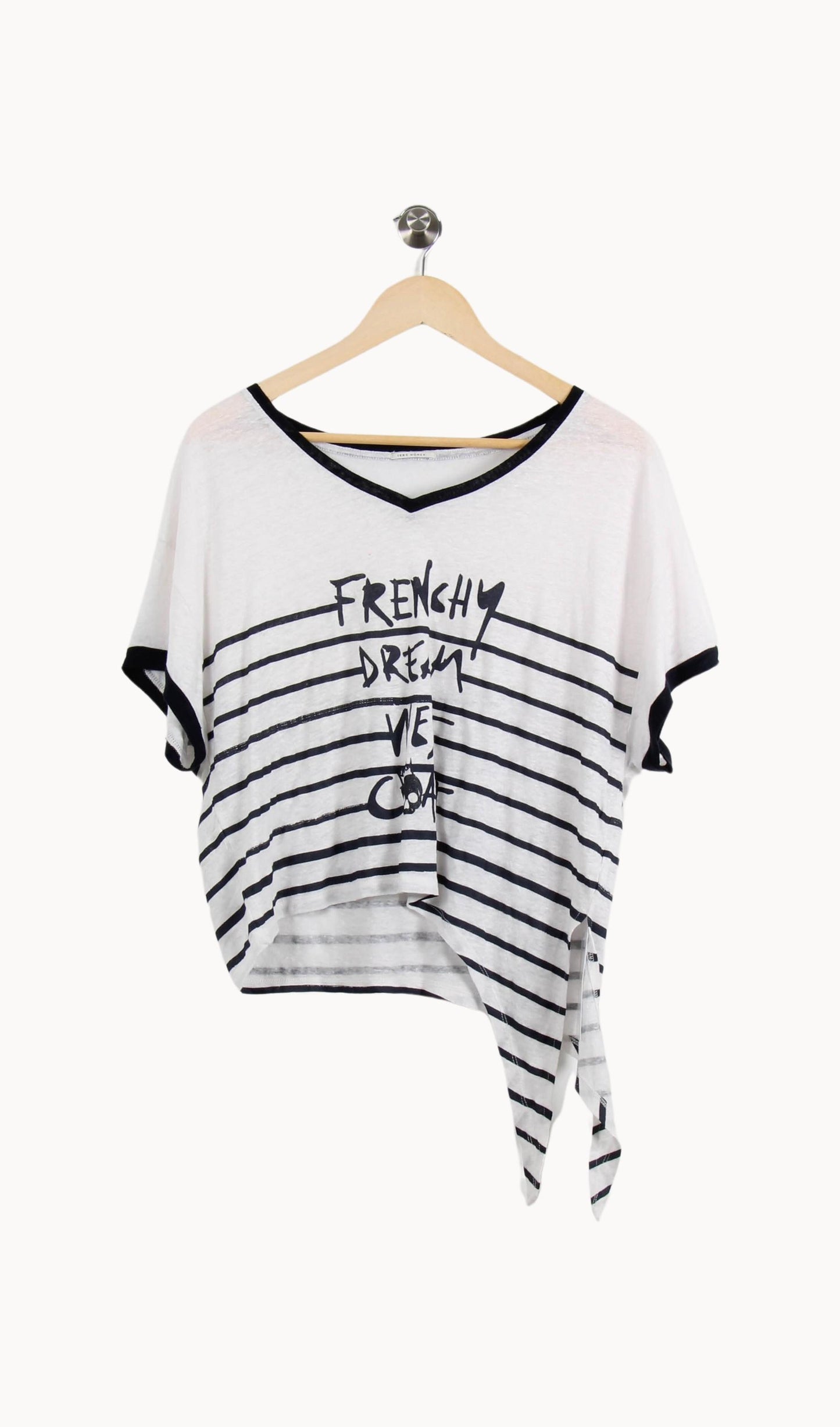 Tee-shirt Blanc et Noir - Taille M/38