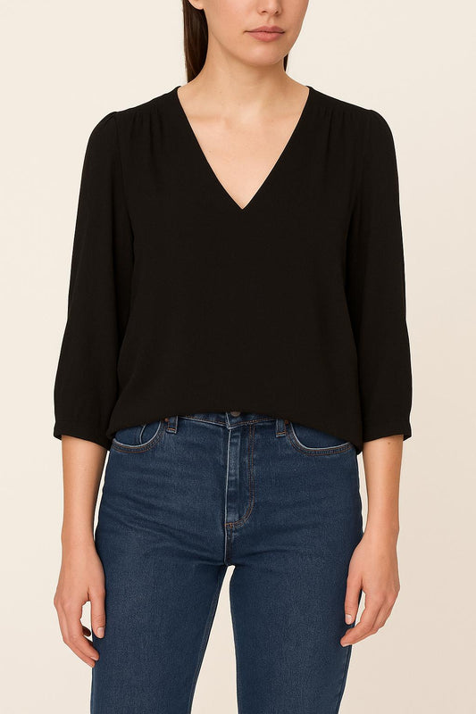 Blouse noire - Taille XS/34