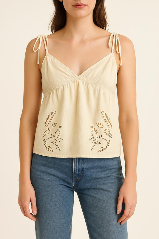 Top Jaune - Taille XXS/32