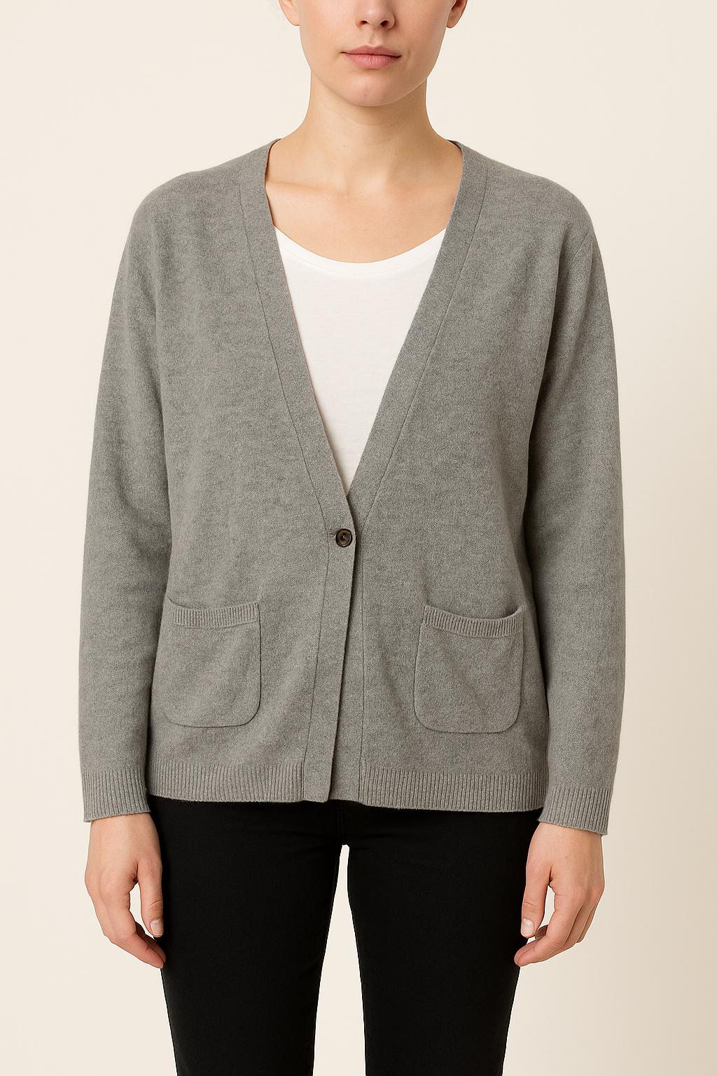 Cardigan Gris - Taille S/36