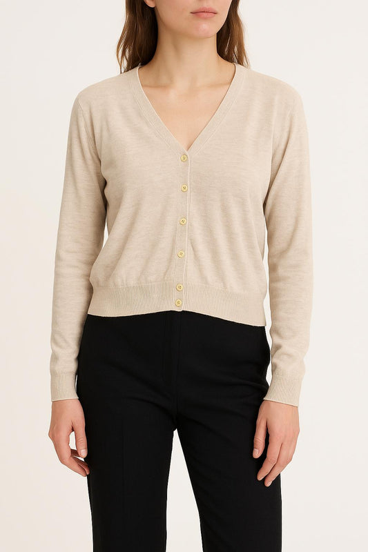 Cardigan Blanc - Taille M/38