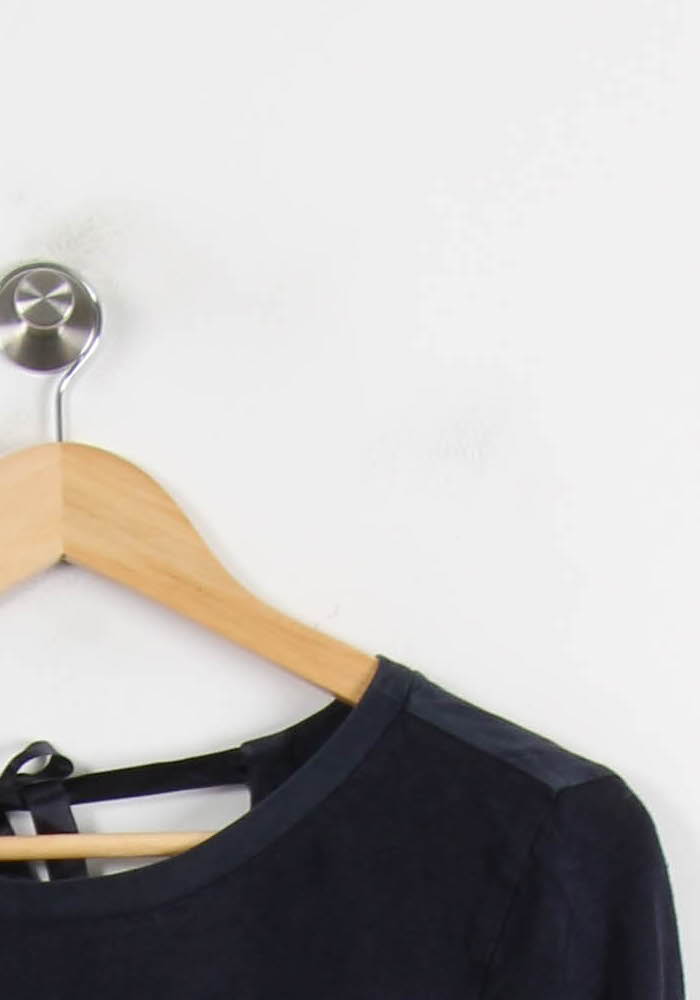 Tee-shirt Manches Longues Bleu - Taille M/38